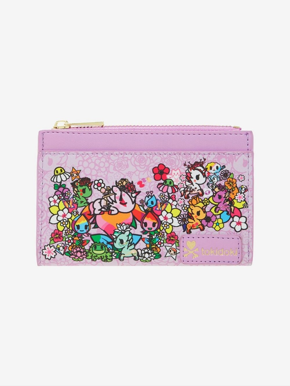 Tokidoki Unicorno Floral Cardholder Wallet - Picture 2 of 11